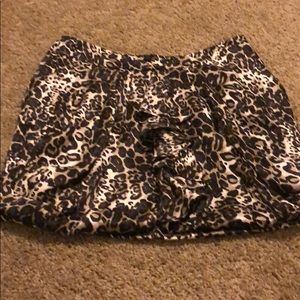 Leopard skirt